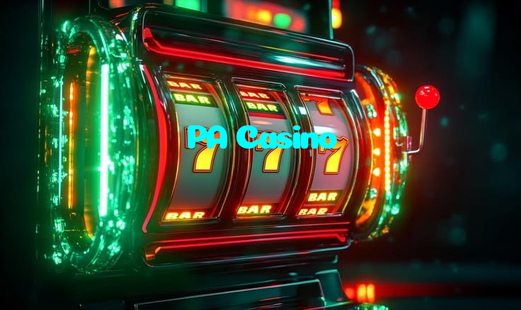 PA Casino casino presented on mobile device in Pakistan with slots and live games